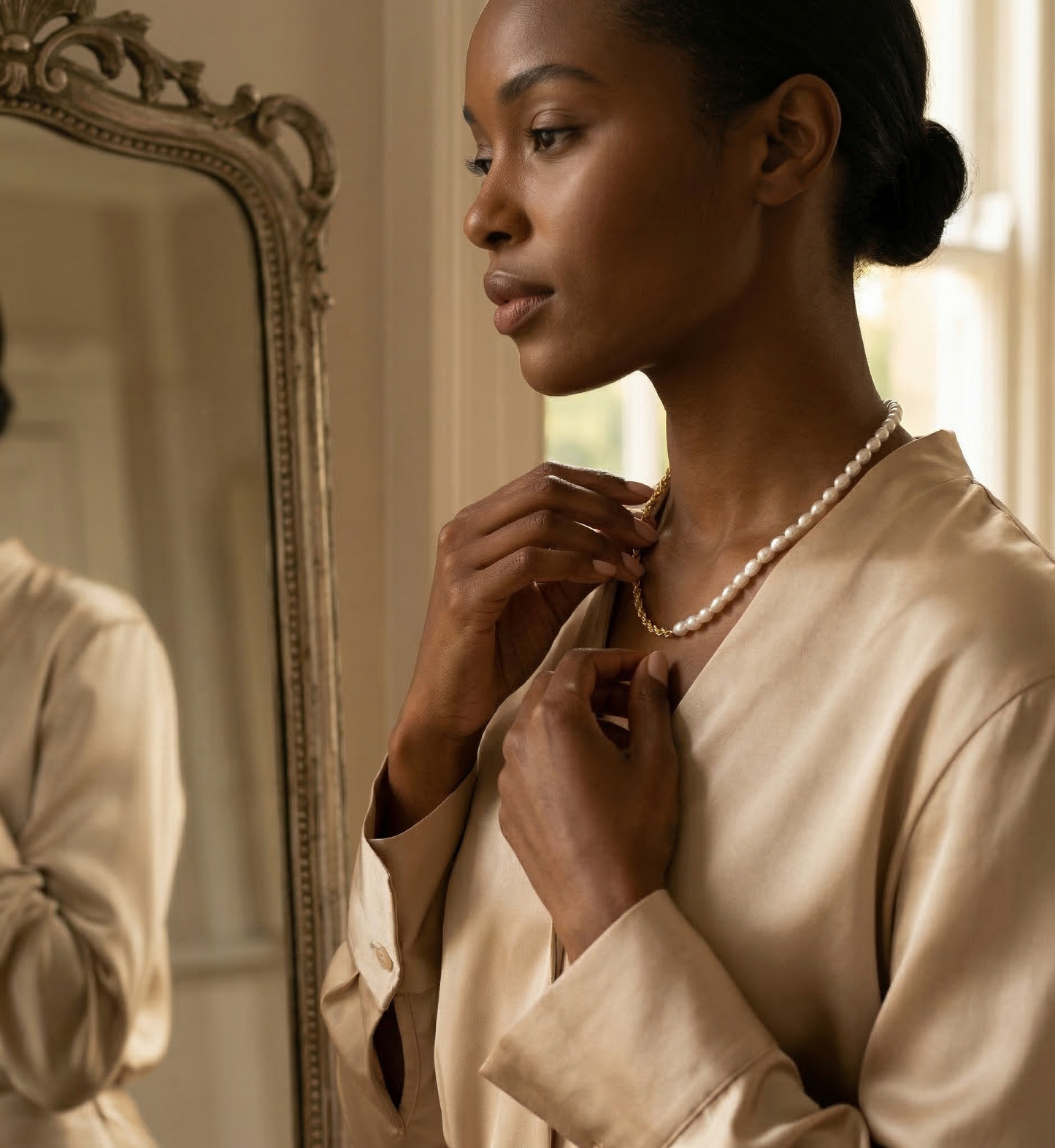 Riviera Pearl Necklace