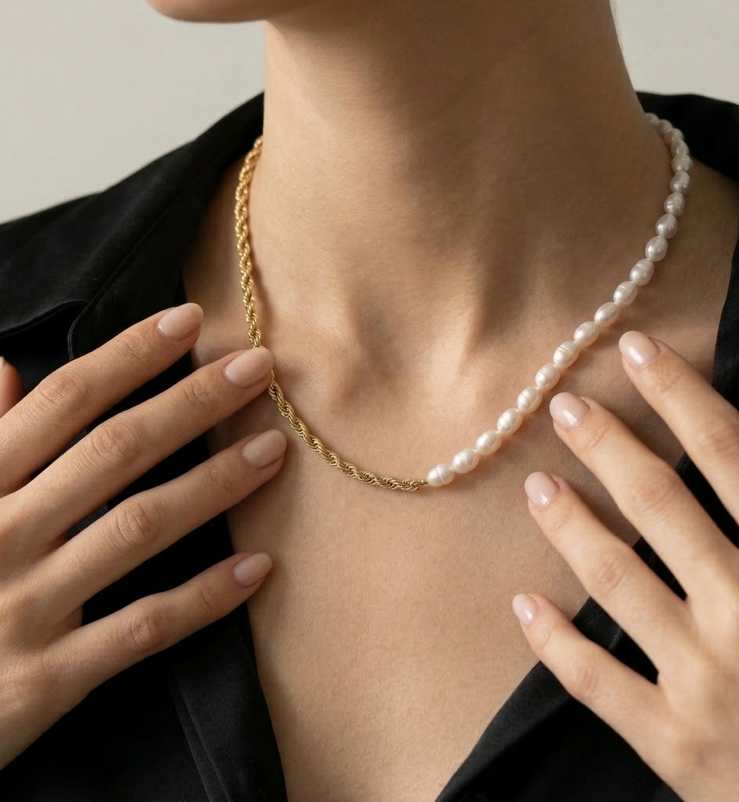 Riviera Pearl Necklace